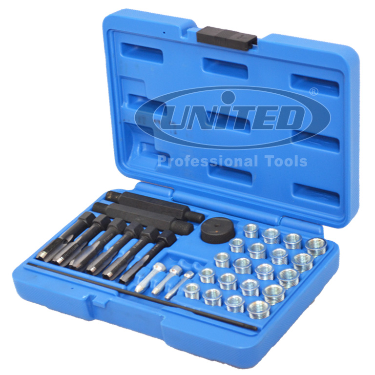 Efficient Glow Plug Thread Repair with Our 33Piece Glow Plug Thread Repair Set